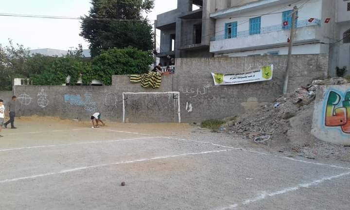  راس الجبل  الغرفة الفتية الاقتصادية تتكفل بتهيئة ملعب رياضي عين بلد الماتلين